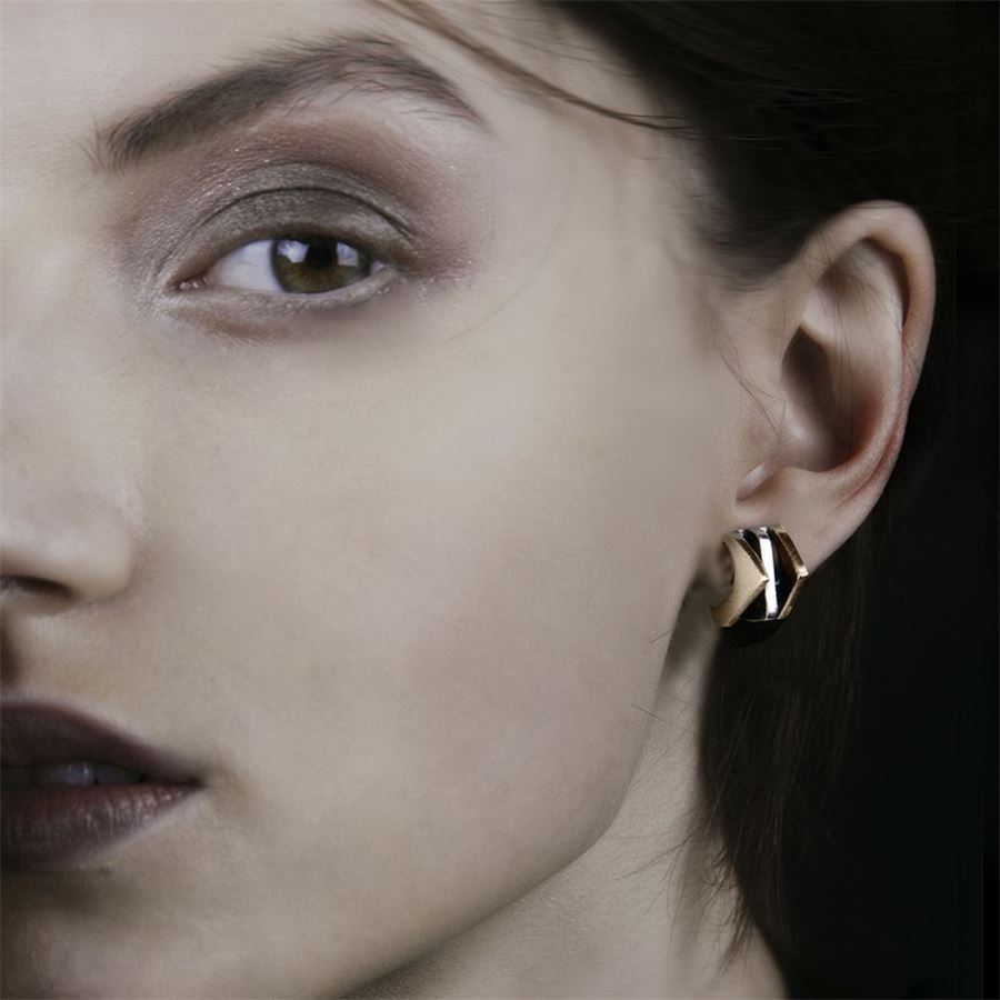 'Congiunzioni' 3 elements earrings CONGIUNZIONI | OR3 CONPB BRO